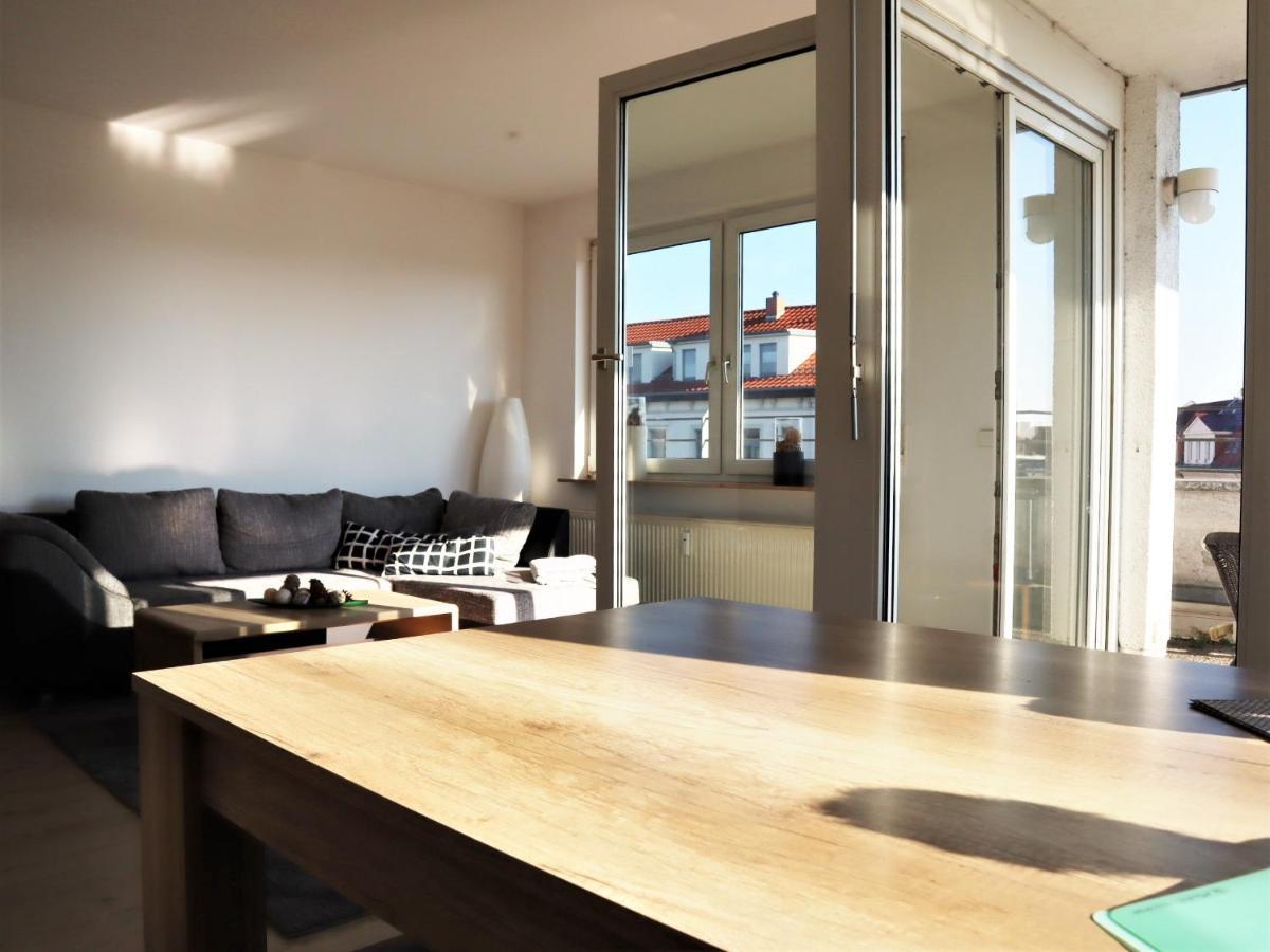 Exklusive Wohnung Mit Dachterrasse In Schleussig Leipzig Luaran gambar