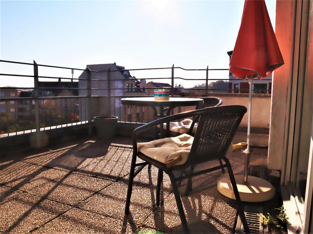 Exklusive Wohnung Mit Dachterrasse In Schleussig Leipzig Luaran gambar