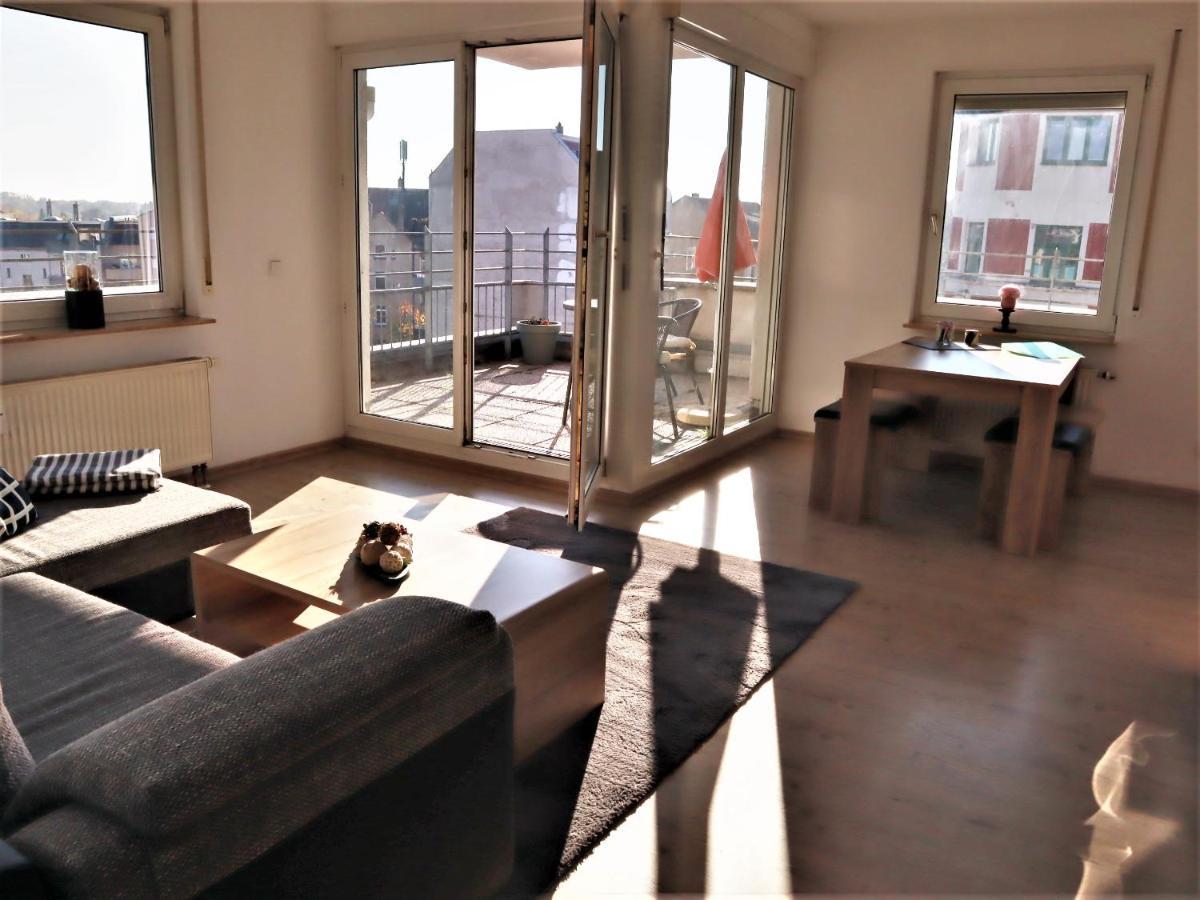 Exklusive Wohnung Mit Dachterrasse In Schleussig Leipzig Luaran gambar